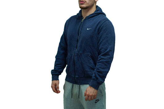 NAVY NIKE ZIP HOODIE