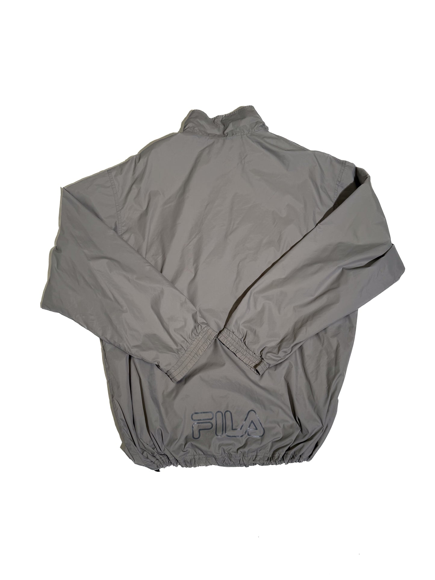 Y2K MOON-GREY TRACK JACKET