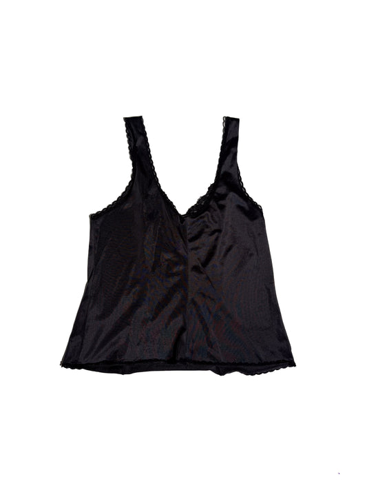 BLACK LACE CAMI