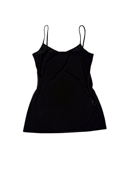 BLACK SHEER CAMI