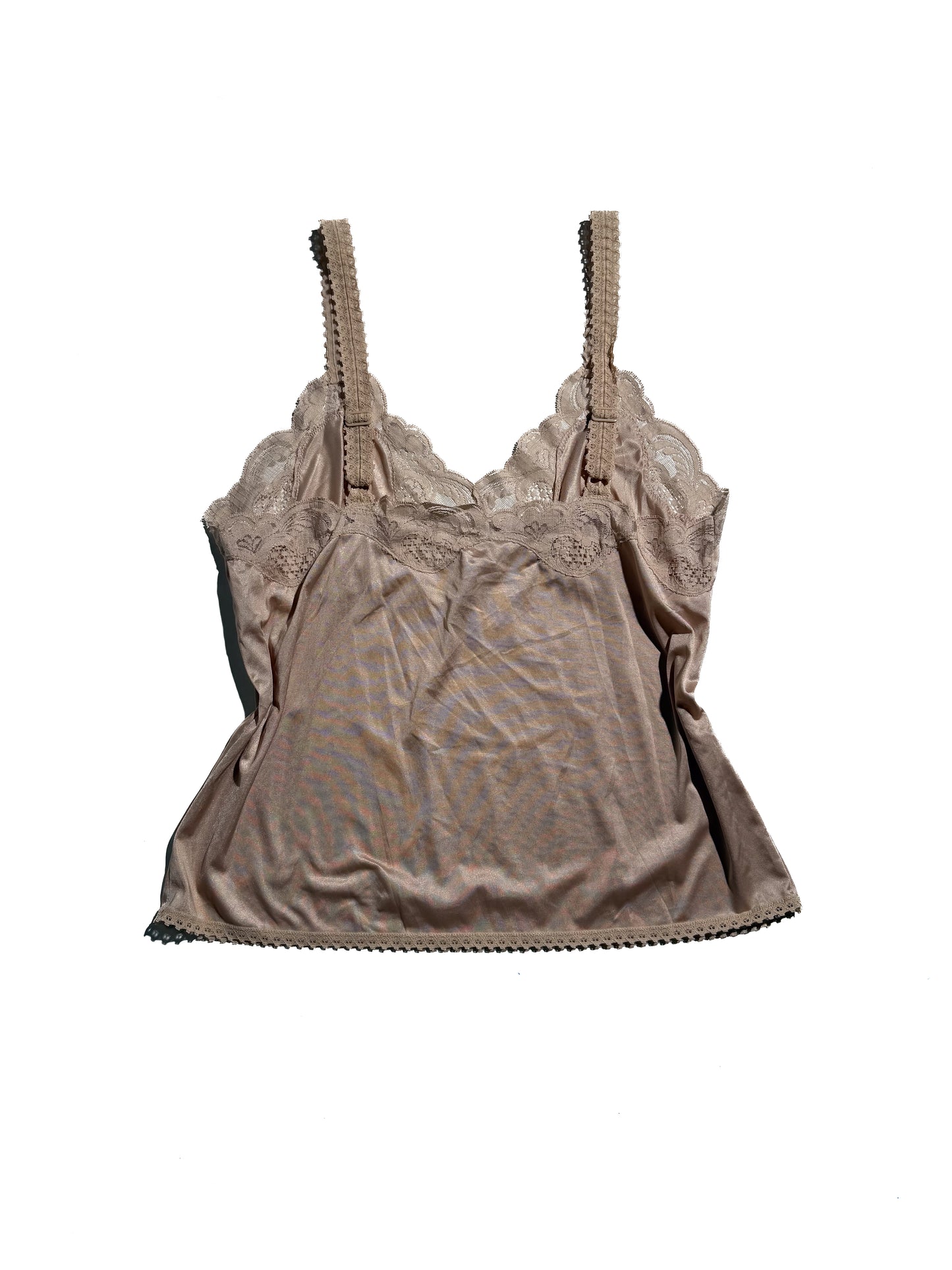 BEIGE FLOWER CAMI
