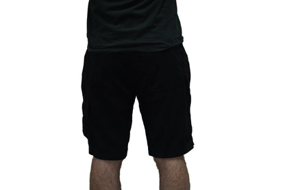 BLACK CARGO SHORTS