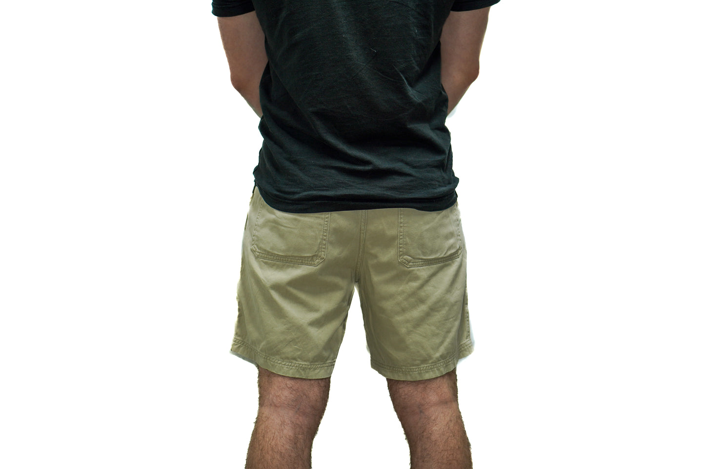 BEIGE CLASSIC CARGO SHORTS