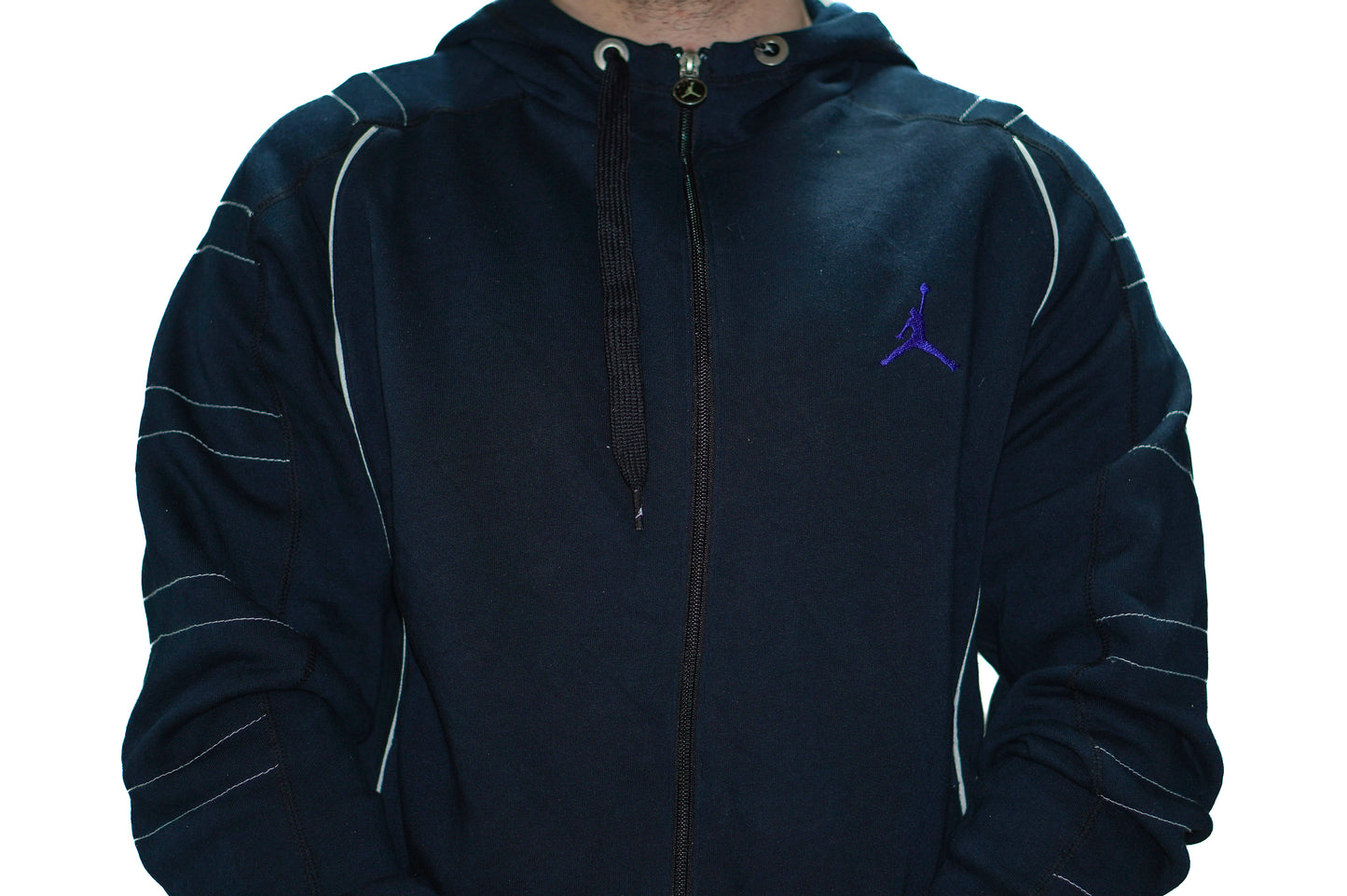 NAVY AIR JORDAN HOODIE