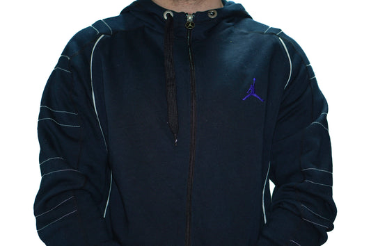 NAVY AIR JORDAN HOODIE