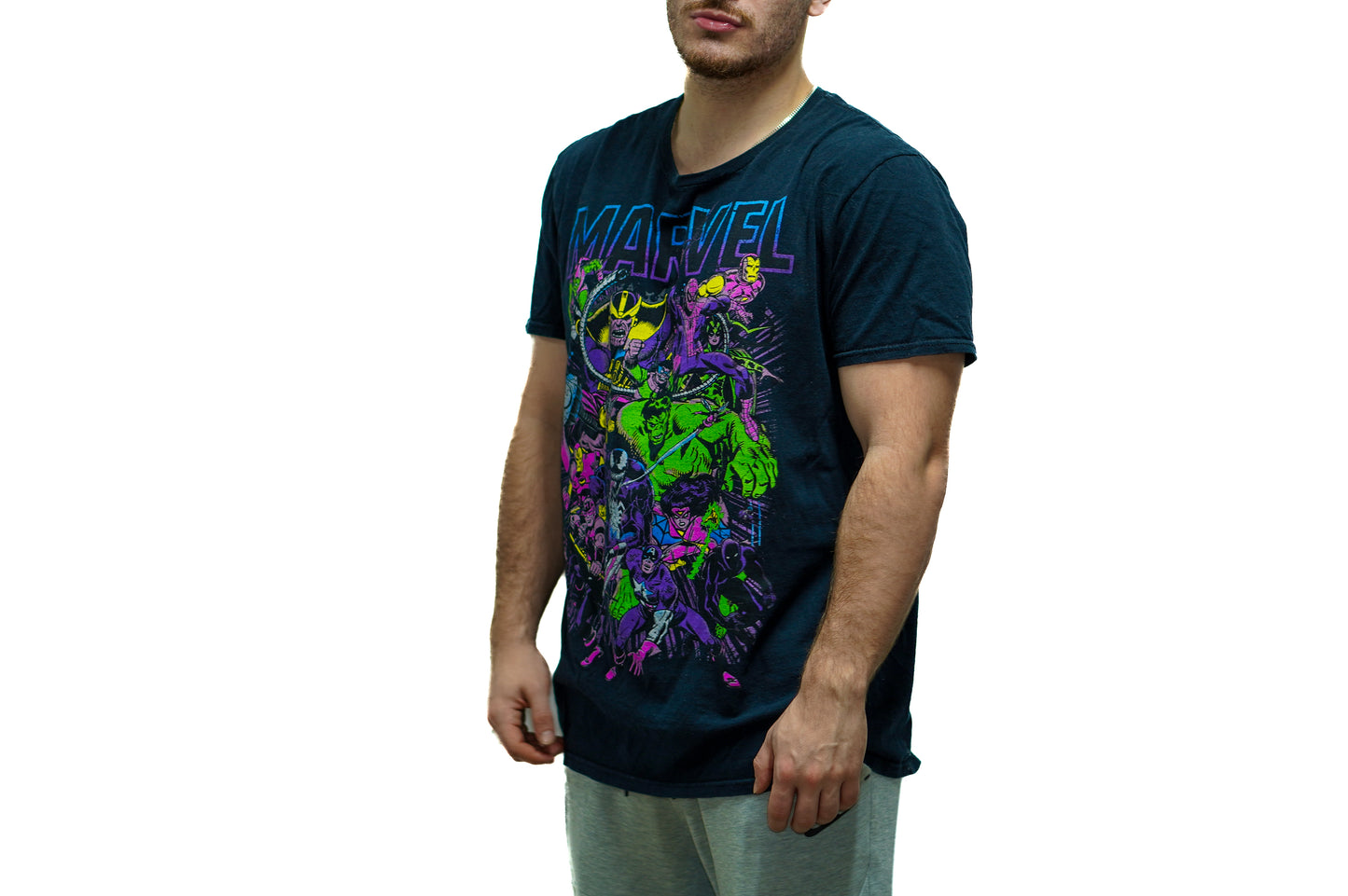 GRAPHIC MARVEL TOP