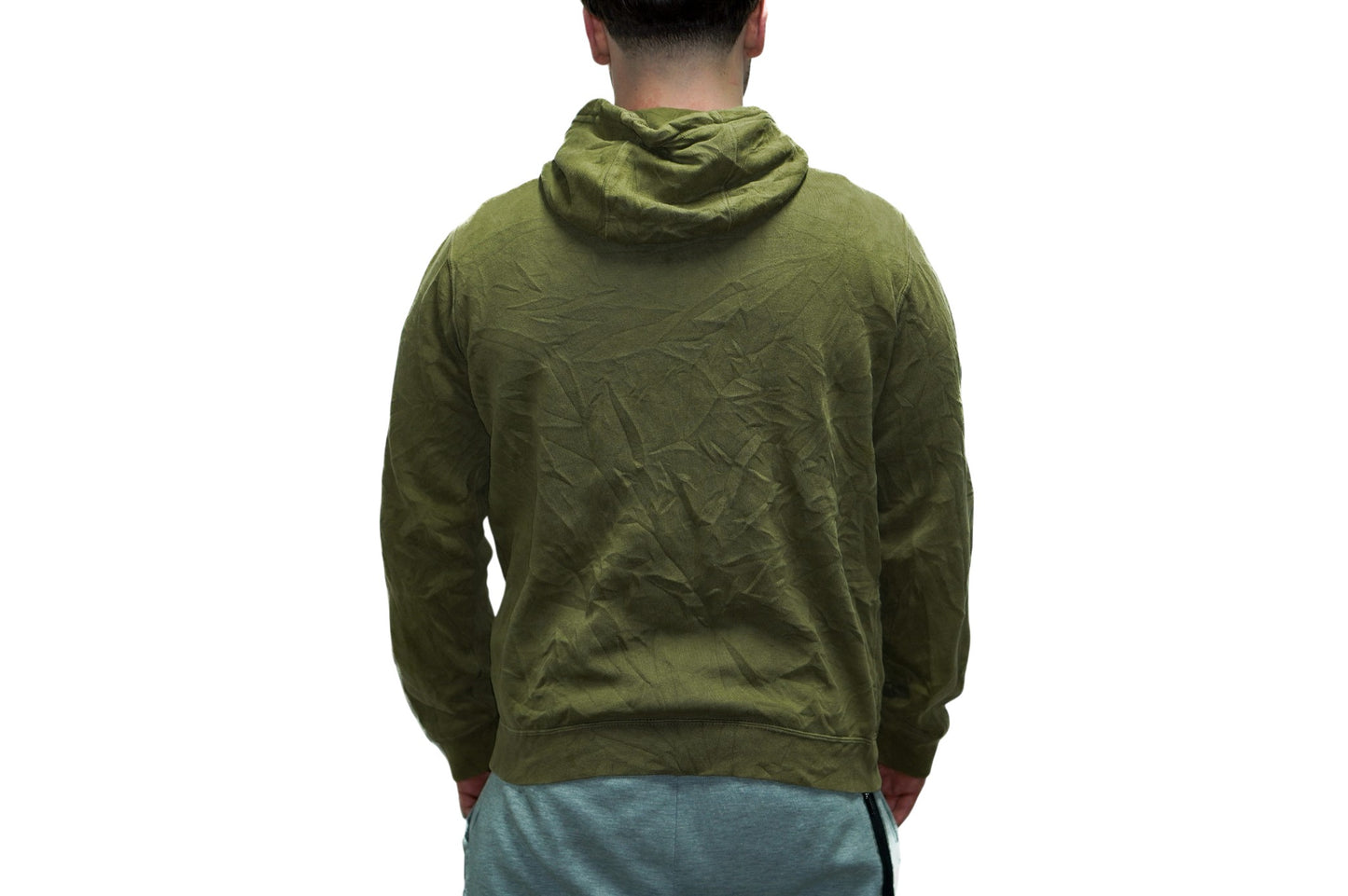 OLIVE NIKE ZIP HOODIE