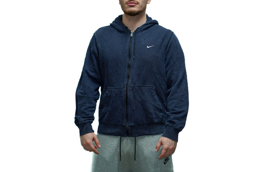 NAVY NIKE ZIP HOODIE