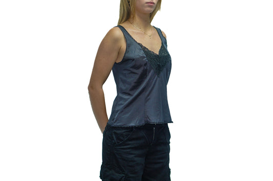 BLACK LACE CAMI