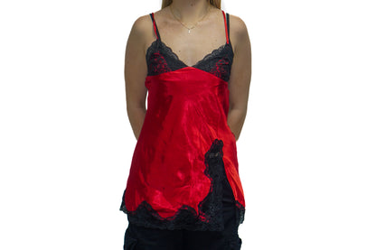 RED LACE CAMI