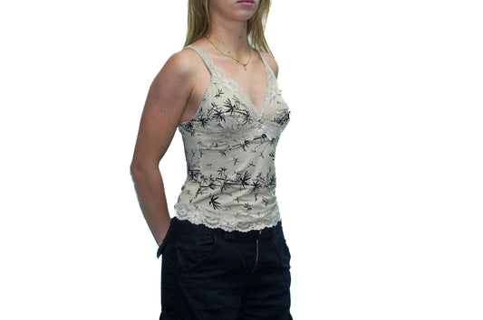BEIGE BAMBOO CAMI