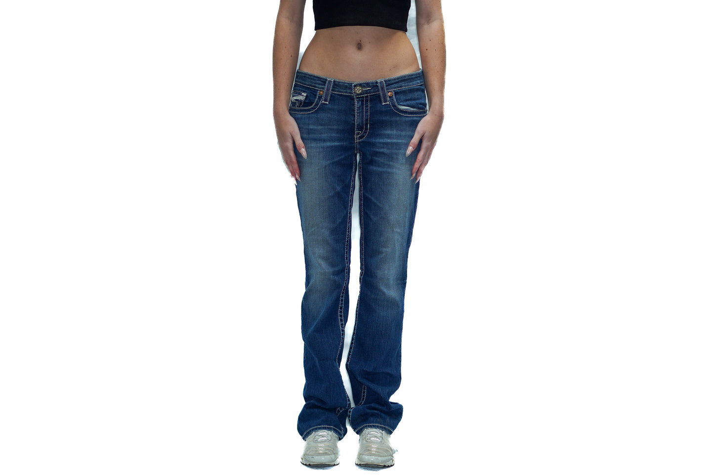 STITCHED Y2K JEANS
