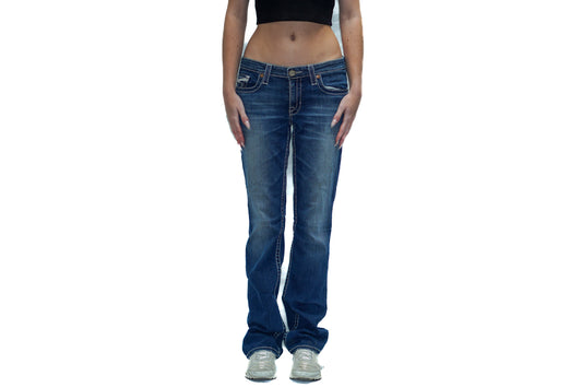 STITCHED Y2K JEANS
