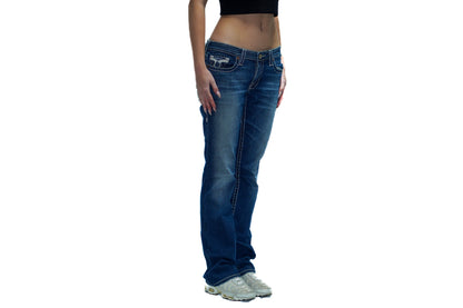 STITCHED Y2K JEANS