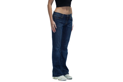 WAVE STITCH Y2K JEANS