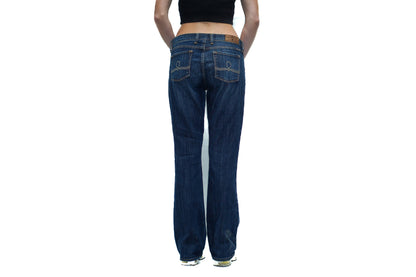 WAVE STITCH Y2K JEANS