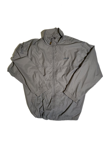Y2K MOON-GREY TRACK JACKET