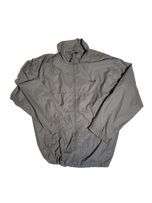 Y2K MOON-GREY TRACK JACKET
