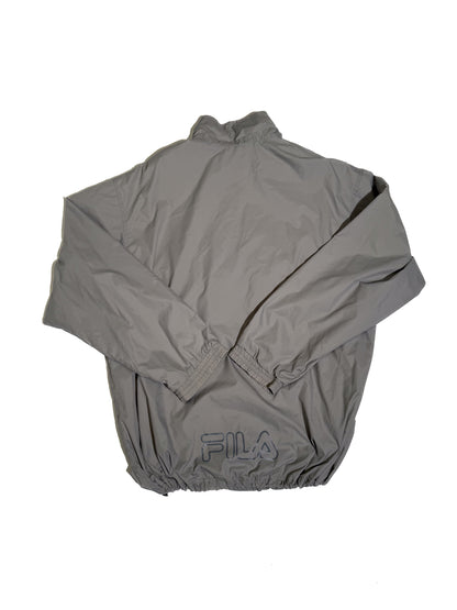 Y2K MOON-GREY TRACK JACKET