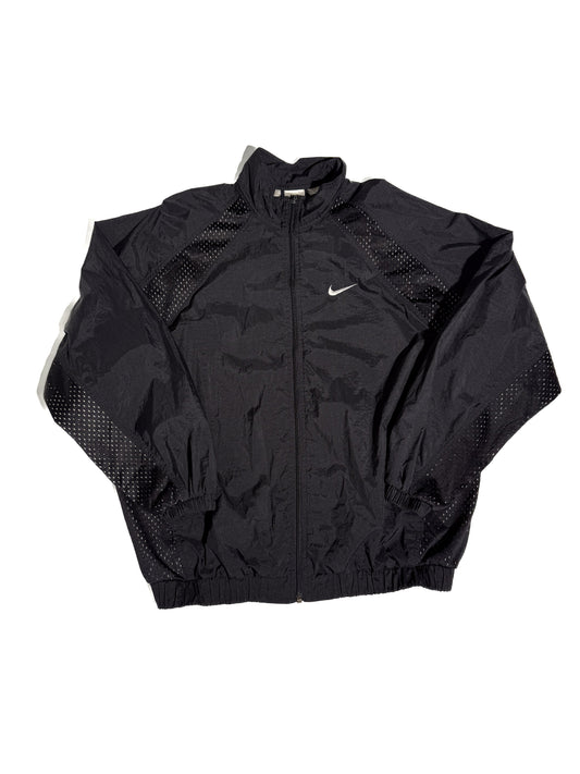 NIKE BLACK MESH TRACK JACKET