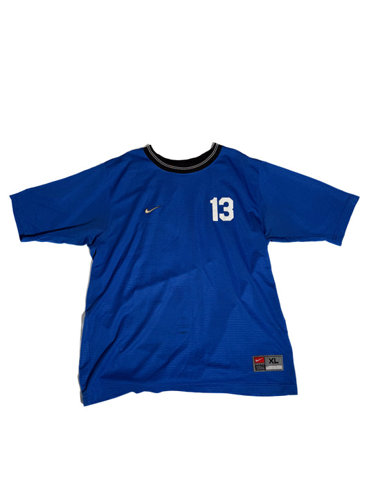 BLUE Y2K NIKE FOOTBALL JERSEY