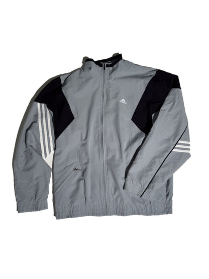 VINTAGE ADIDAS GREY TRACK JACKET