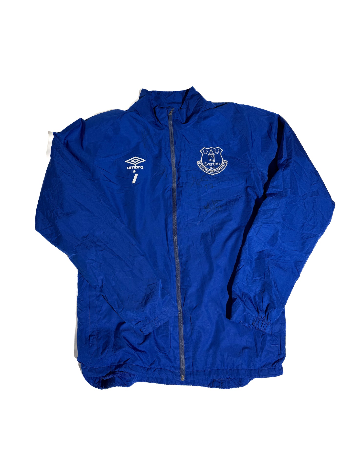EVERTON SIGNED FOOTBALL TRACK JACKET