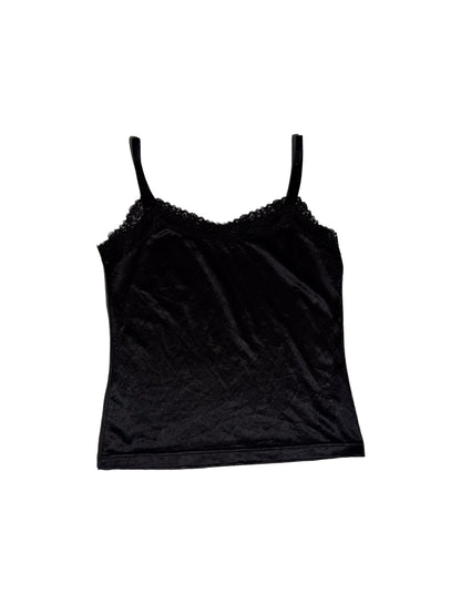 BLACK LACE V-LINE CAMI