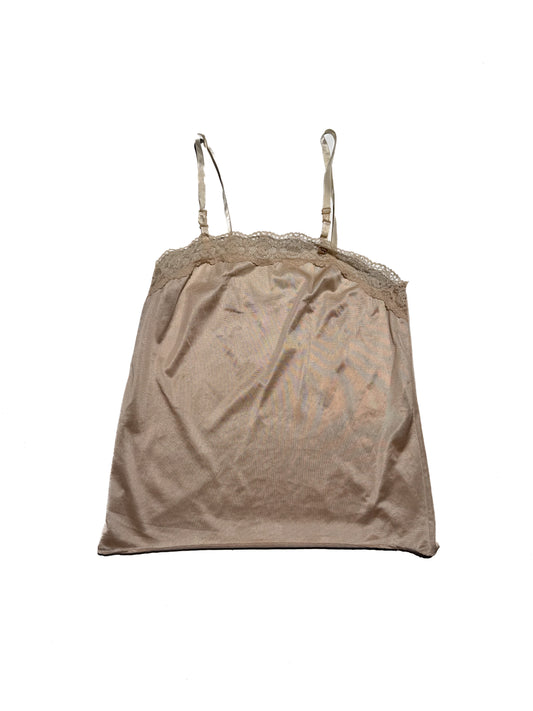 BEIGE LACE CAMI