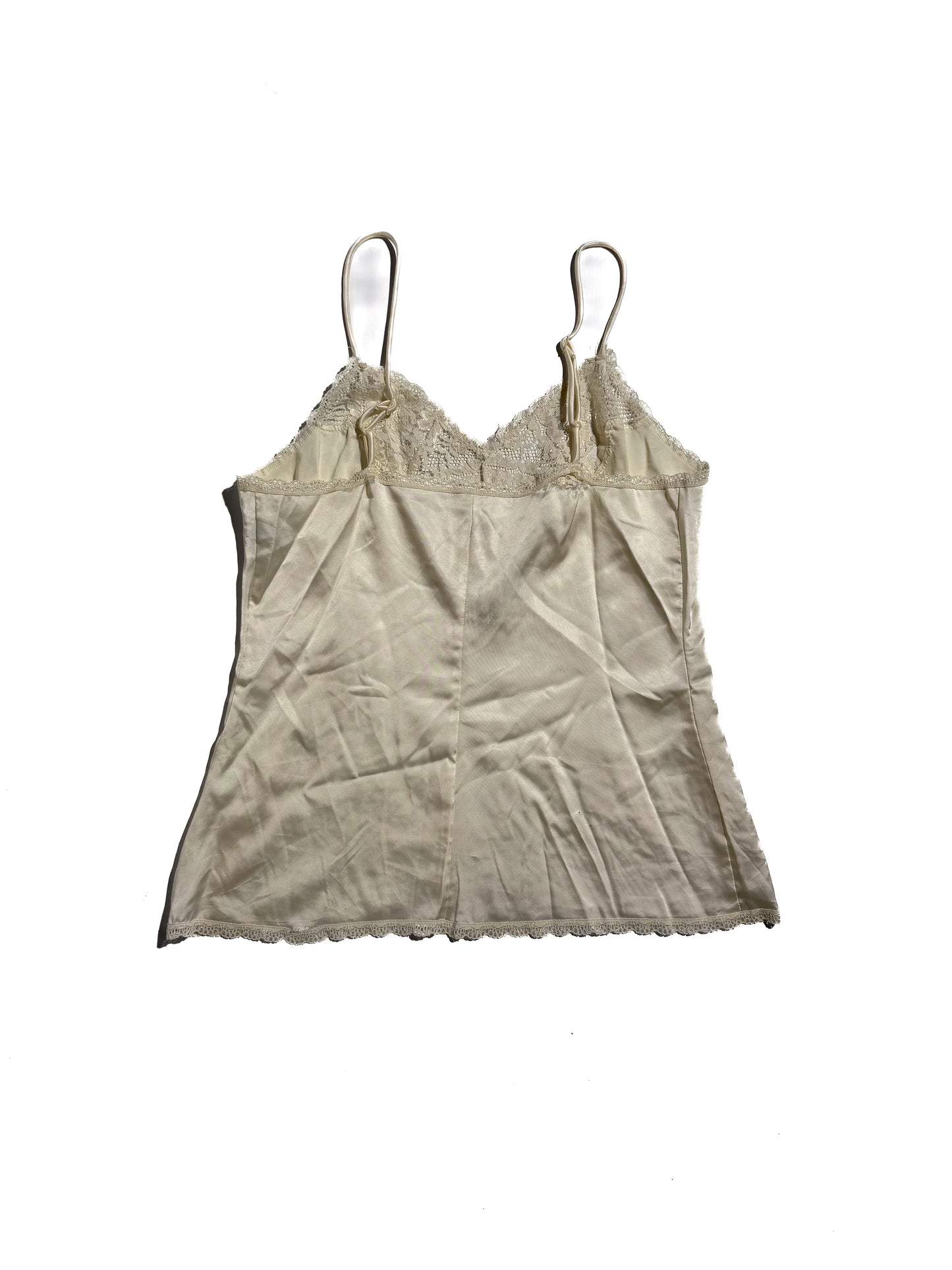 BEIGE LACE DETAILED CAMI
