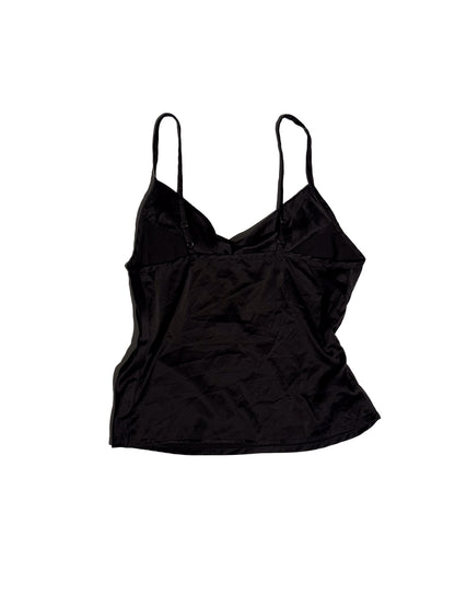 COWL NECK BLACK CAMI