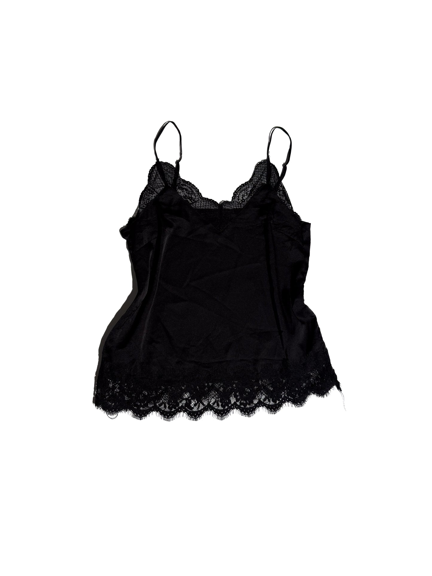 BLACK CC LACE CAMI