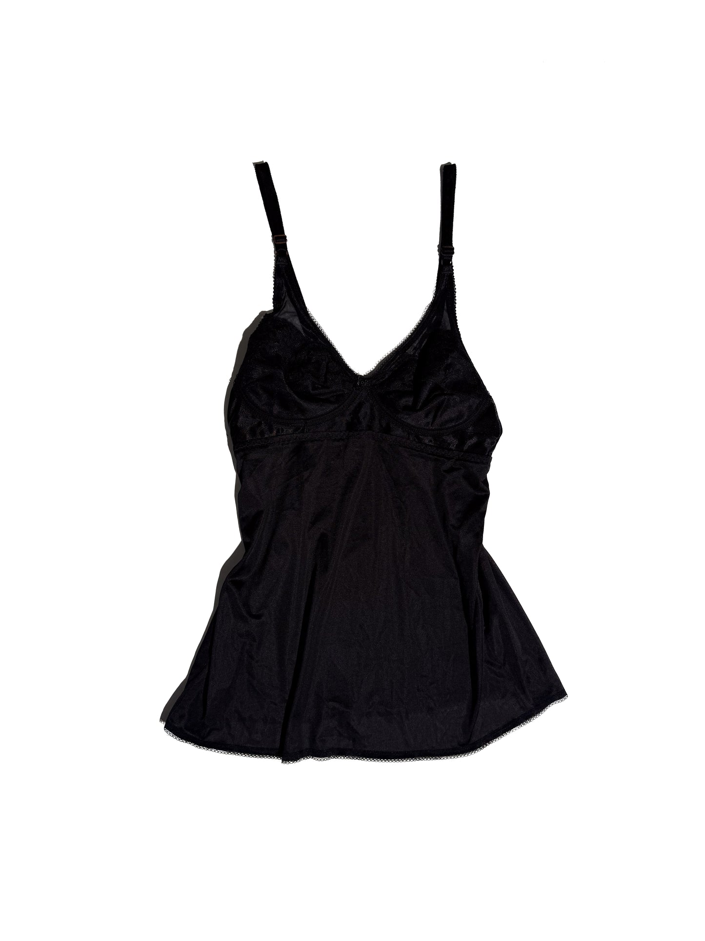 BLACK SHEER LINGERIE CAMI