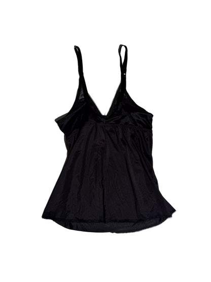 BLACK SHEER LINGERIE CAMI