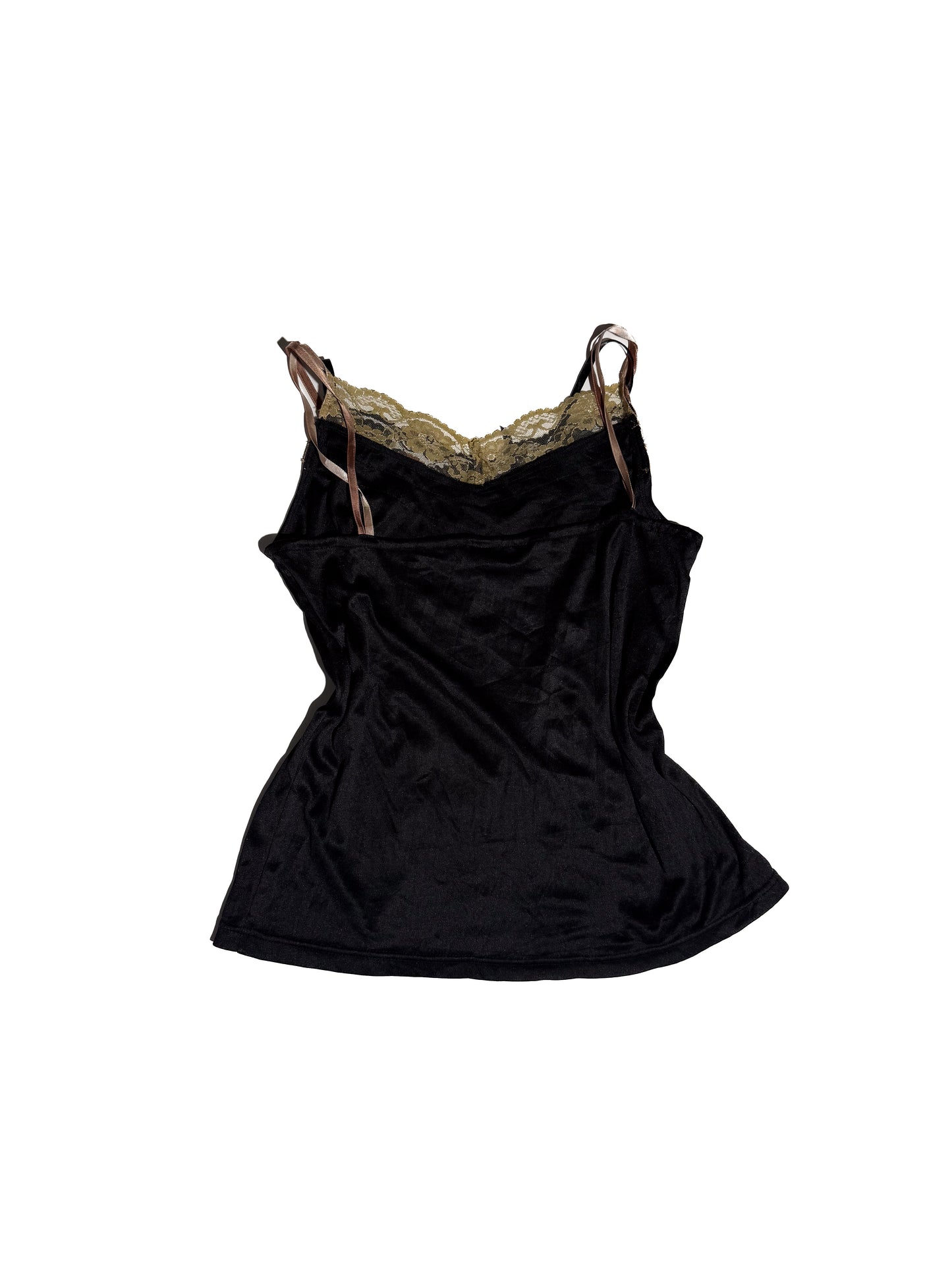 BRONZE HALTER CAMI
