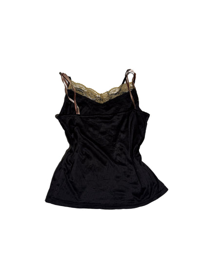 BRONZE HALTER CAMI